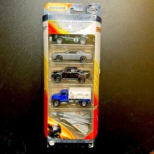 •SEALED• MATCHBOX TOP GUN MAVERICK 5 PACK • Mattel